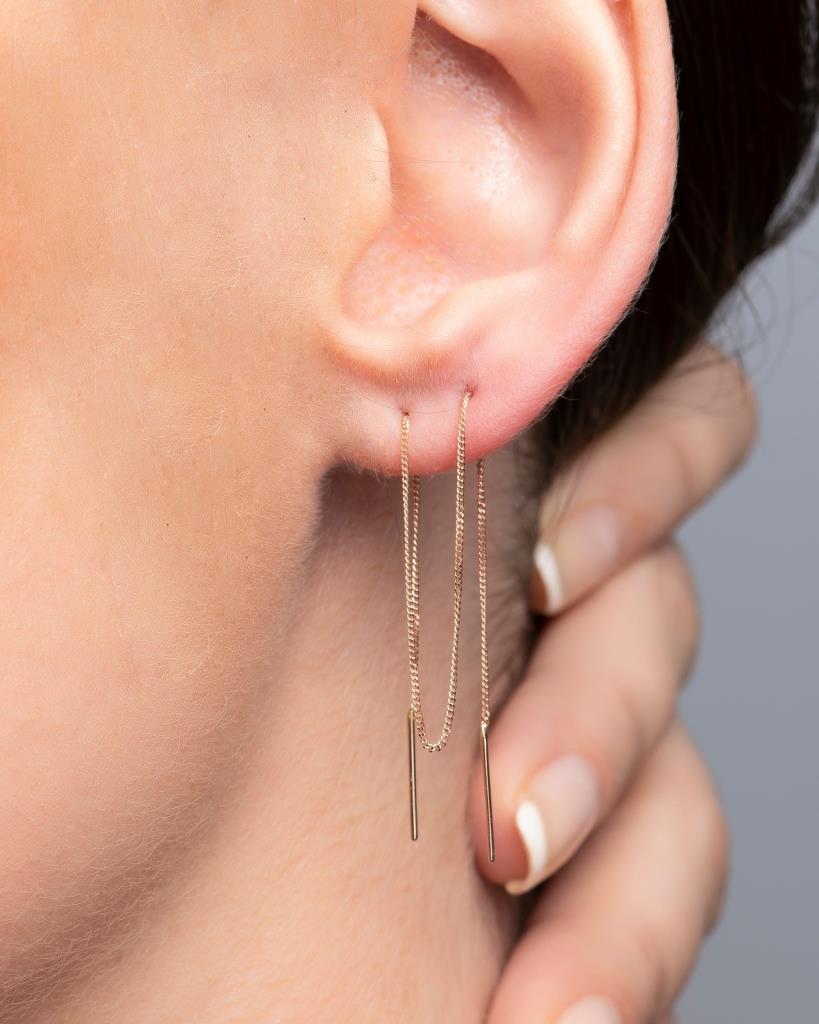 Star x Aura 0,28 Karat Pırlanta Halka Küpe