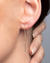 Star x Aura 0,28 Karat Pırlanta Halka Küpe