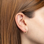 Star x Aura 0,28 Karat Pırlanta Halka Küpe