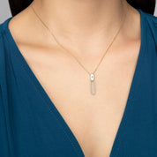 Star x Aura 0,28 Karat Pırlanta Halka Küpe