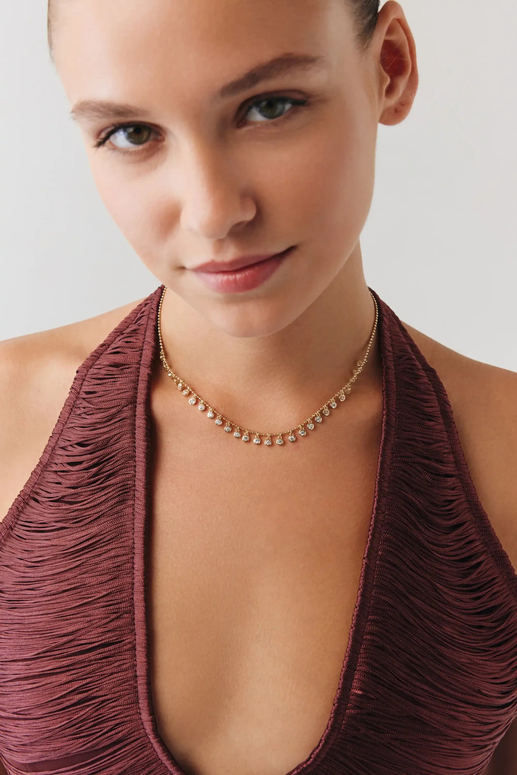 Minimal Işıl Choker