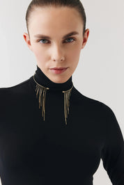 Işıltılı Zincir Diva Choker
