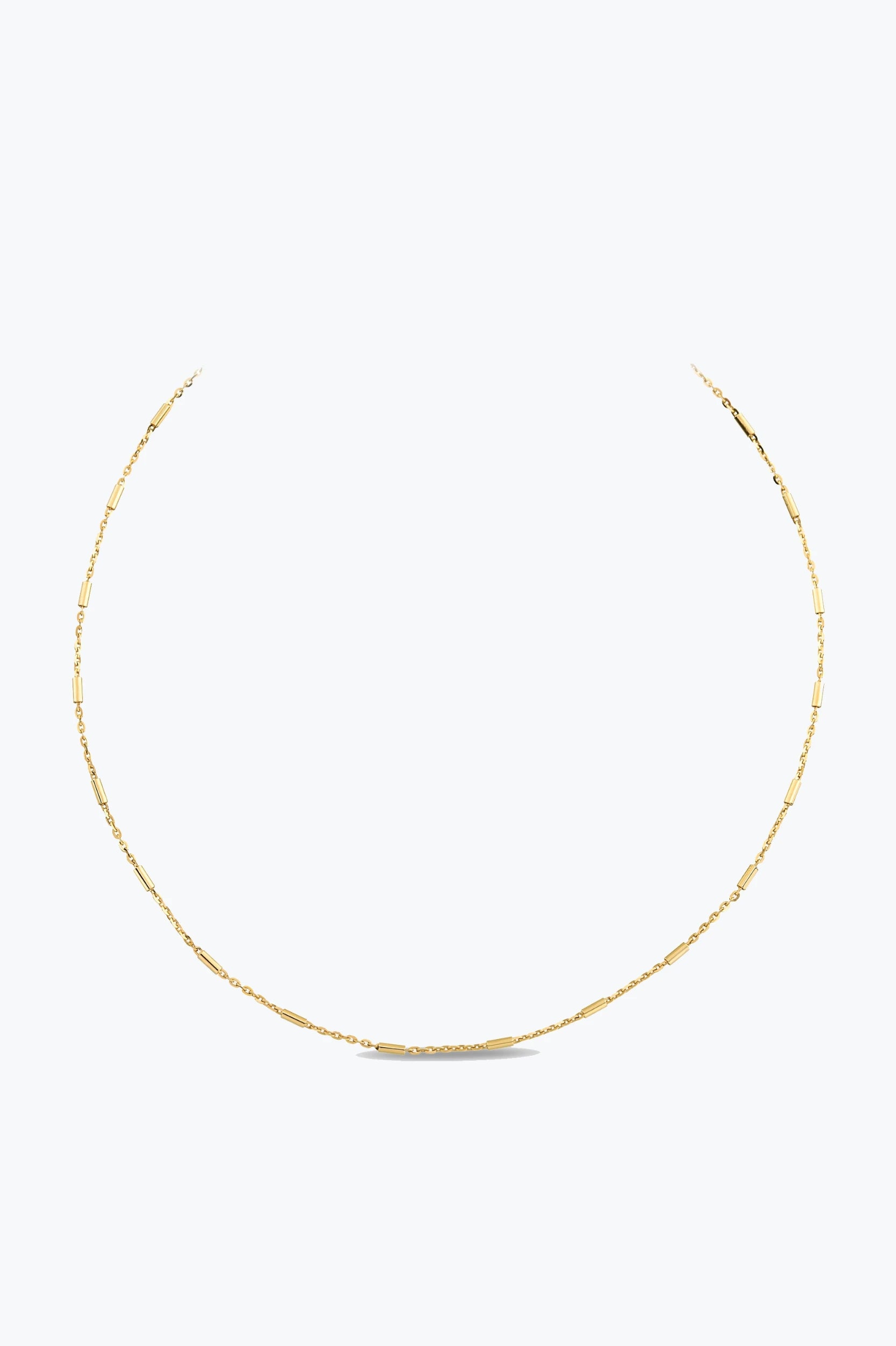 Minimal Çubuk Detay Choker