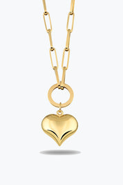 Bomb Kalp Charm Kolye