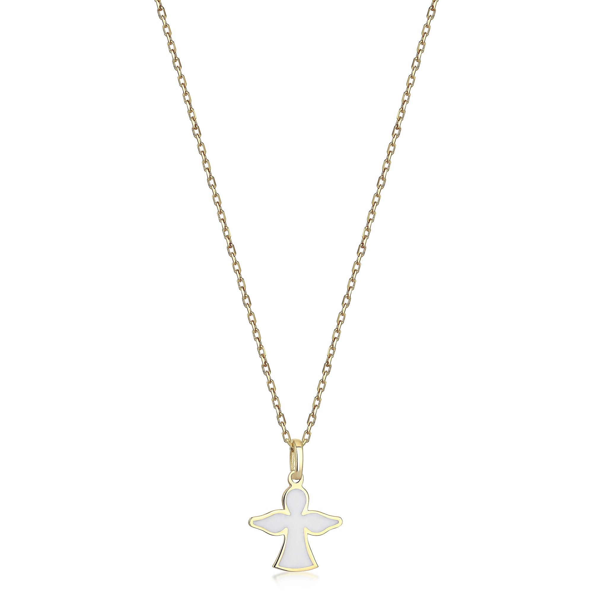 Mineli Melek Altın Kolye