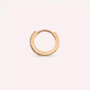 0.08 CT Pırlanta Taşlı Rose Altın Conch Piercing