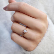 0.30 CT F SI2 HRD Sertifikalı Vintage Aria Pırlanta Yüzük