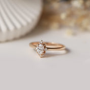 0.35 CT Özel Tasarım Mini Selius Pırlanta Yüzük