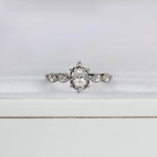 0.35 CT Vintage Aria Tasarım Pırlanta Yüzük