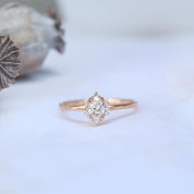 0.35 CT Vintage Elis Pırlanta Yüzük