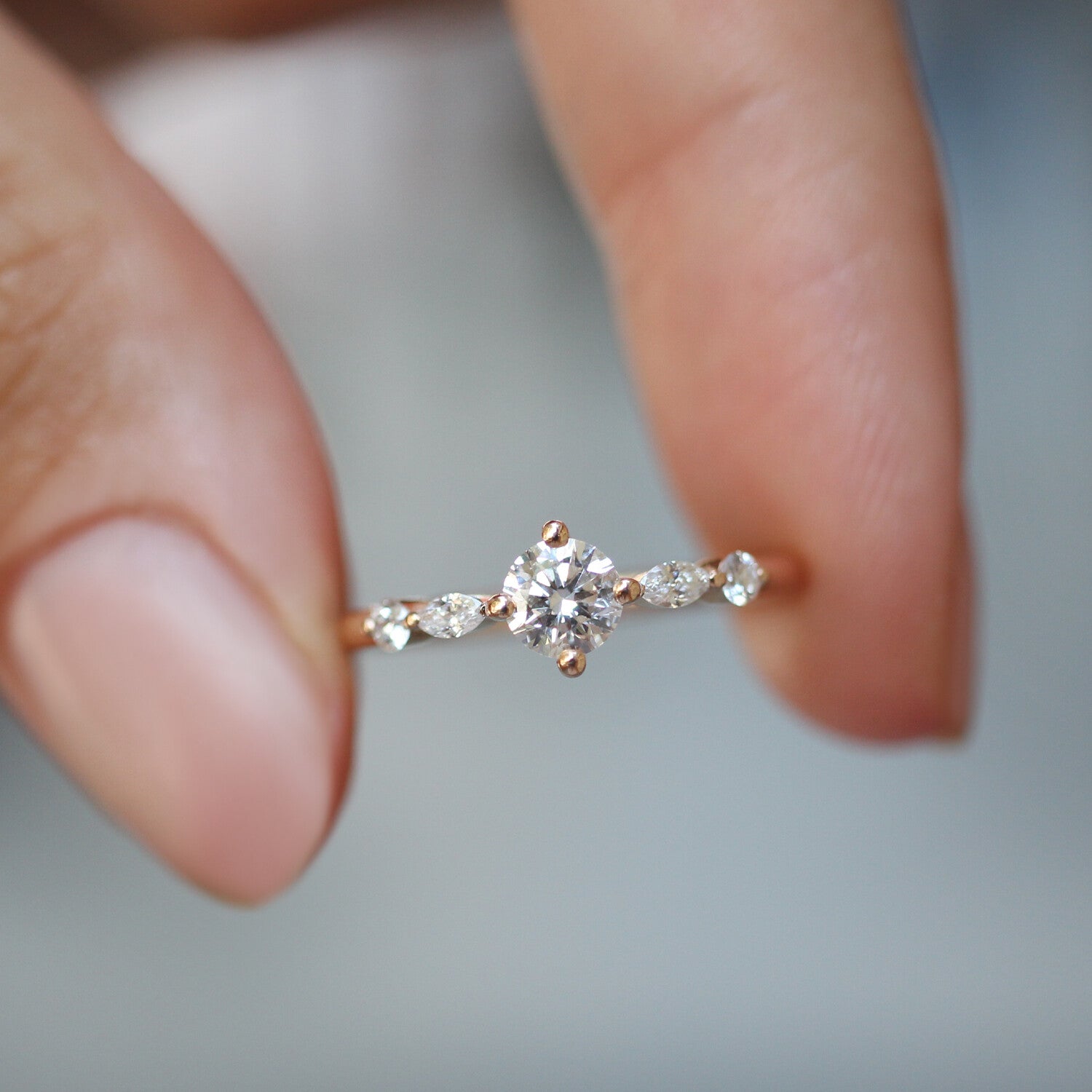 0.40 CT Özel Tasarım Pırlanta Yüzük