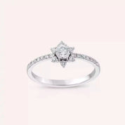 0.40 CT Pırlanta Taşlı Beyaz Altın Yüzük