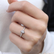 0.40 CT Vintage Aria Tasarım Pırlanta Yüzük