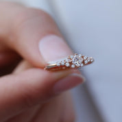 0.40 CT Vintage Pırlanta Prenses  Yüzük