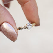 0.40 CT Vintage Yasmin  Tasarım Pırlanta Yüzük