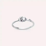 0.41 CT Pırlanta Taşlı Beyaz Altın Yüzük