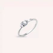 0.41 CT Pırlanta Taşlı Beyaz Altın Yüzük