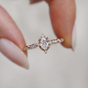 0.42 CT Özel Tasarım Mini Selius Pırlanta Yüzük