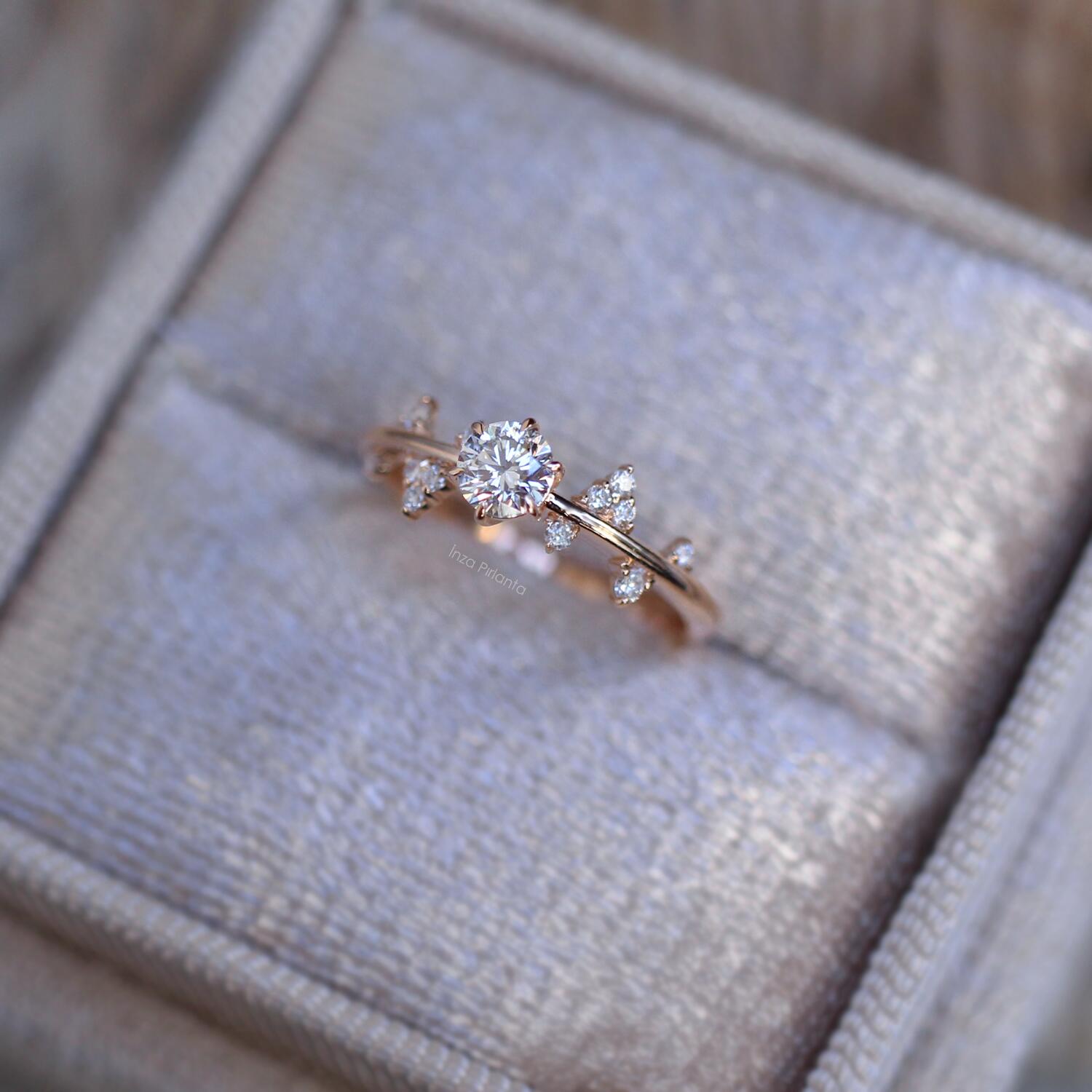 0.42 CT Vintage Pırlanta Yüzük