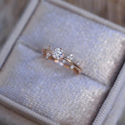 0.42 CT Vintage Pırlanta Yüzük