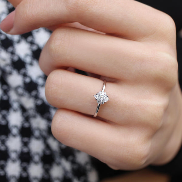 0.45 CT H SI2 HRD Sertifikalı Vintage Elis Tasarım Pırlanta Yüzük