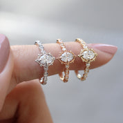 0.45 CT Vintage Aria Tasarım Pırlanta Yüzük