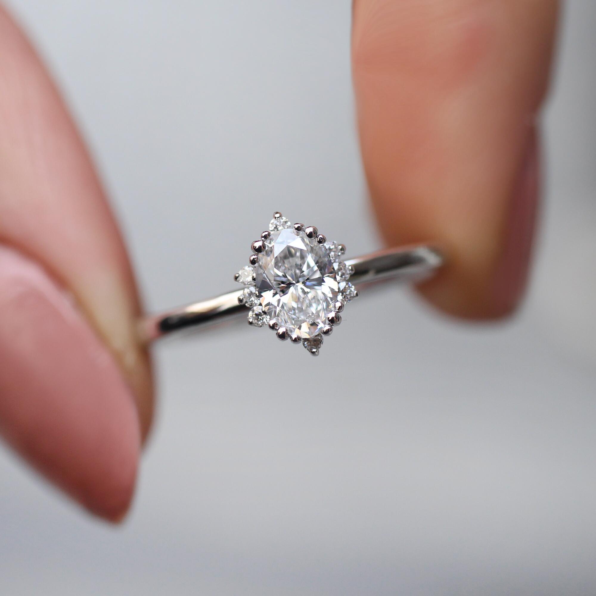 0.45 CT Vintage Elis Tasarım Pırlanta Yüzük