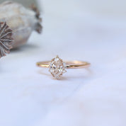 0.45 CT Vintage Tasarım Elis Pırlanta Yüzük