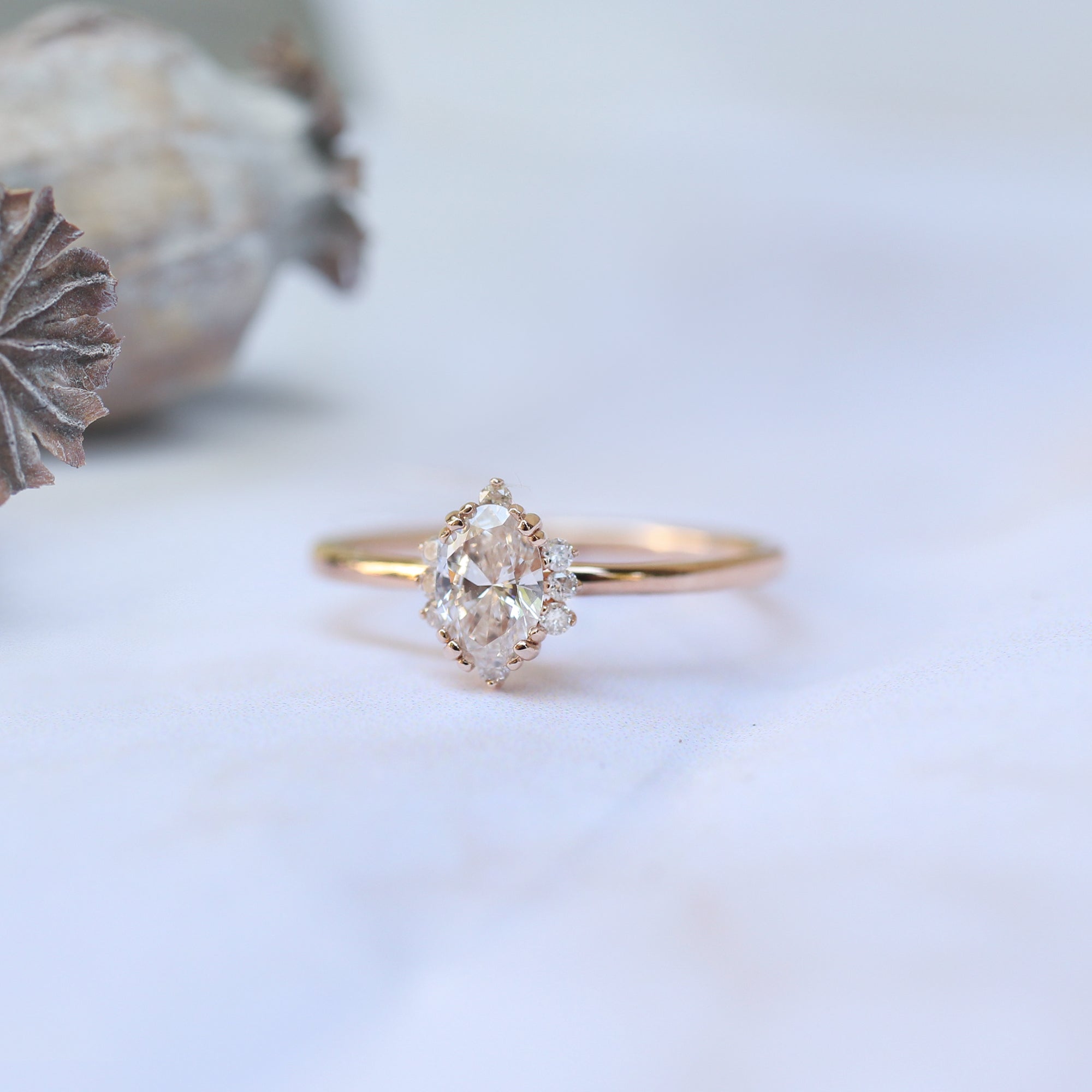 0.45 CT Vintage Tasarım Elis Pırlanta Yüzük