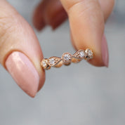 0.45 CT Vintage Tasarım Tamtur Pırlanta Yüzük