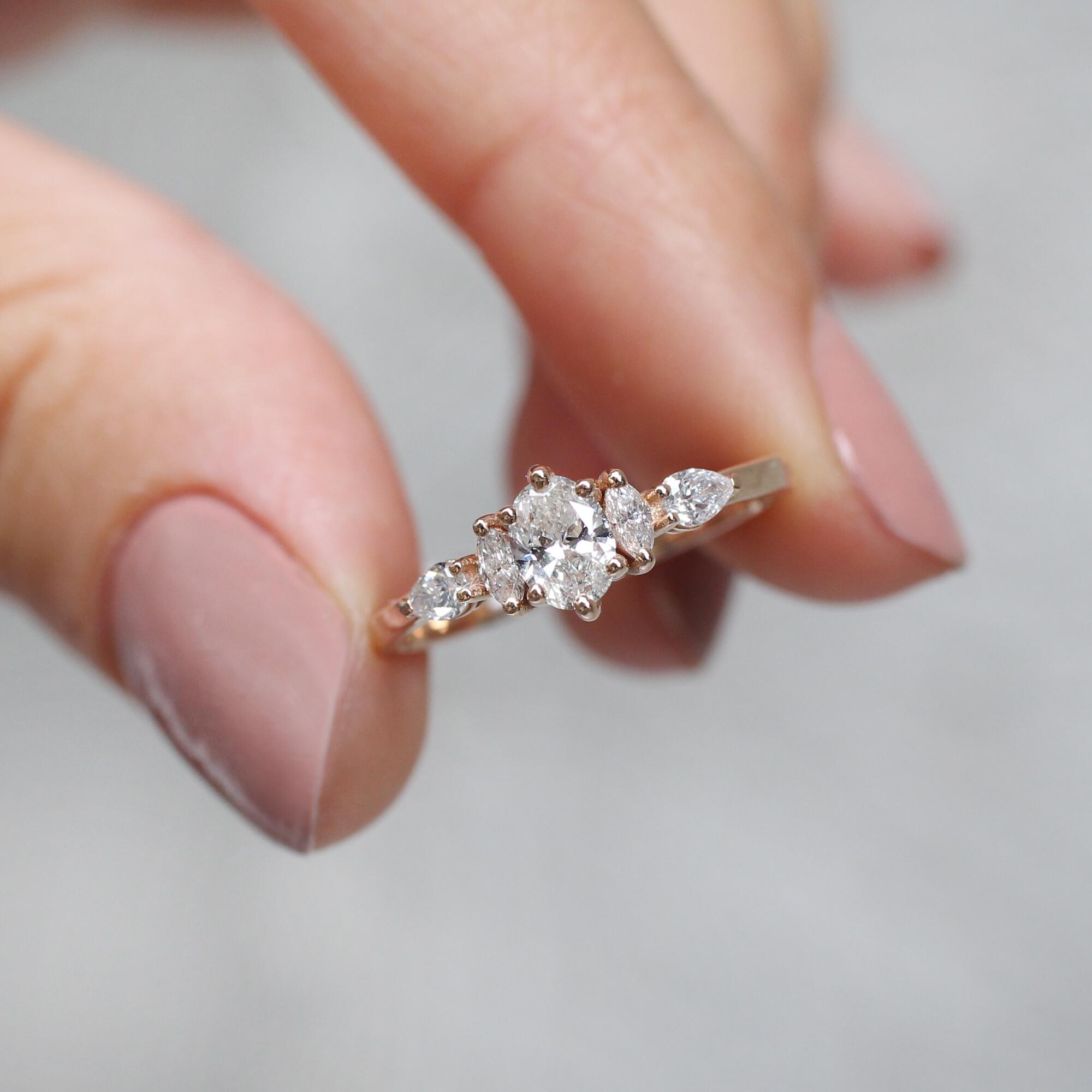 0.50 CT Vintage Diana Pırlanta Yüzük