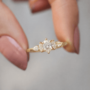 0.50 Karat Vintage Diana Pırlanta Yüzük