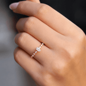 0.50 Karat Vintage Elena Pırlanta Yüzük