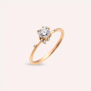 Susan 0.53 CT Pırlanta Taşlı Rose Altın Yüzük