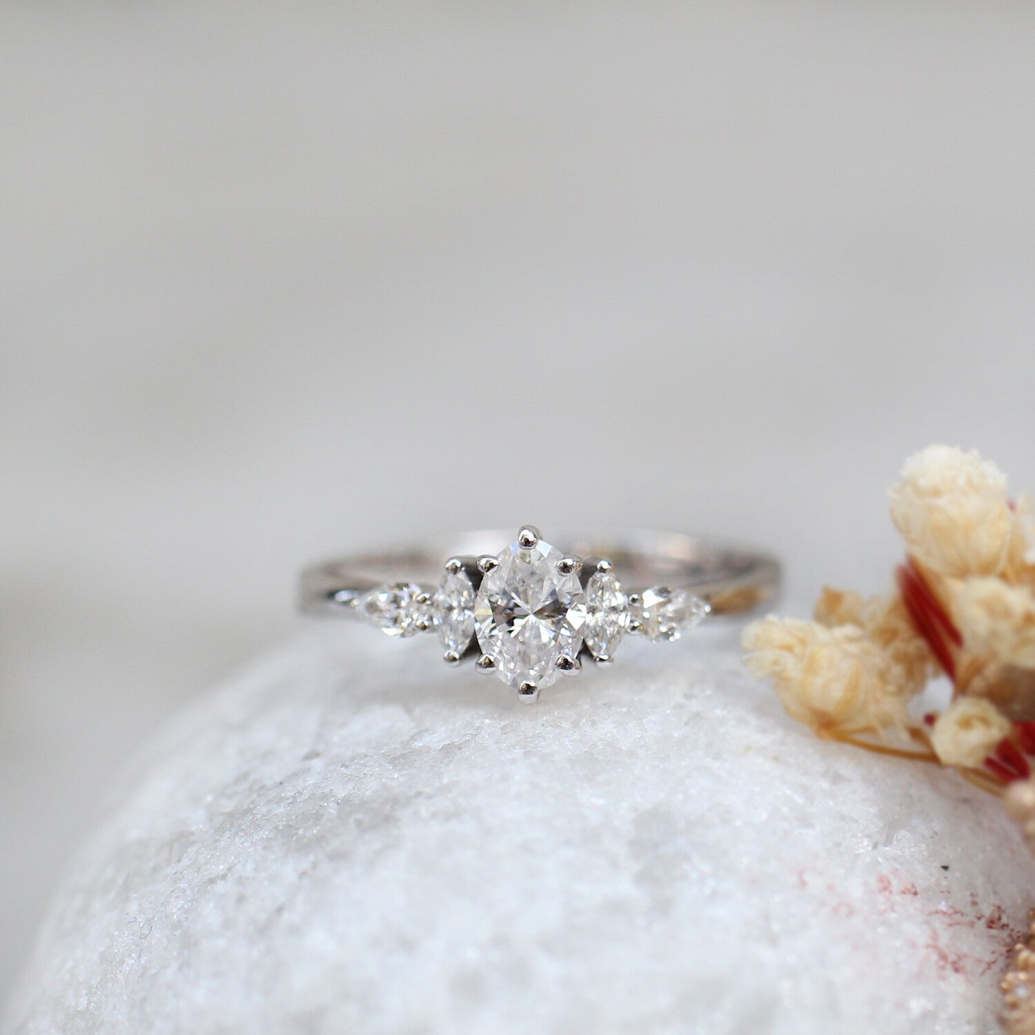 0.60 CT Vintage Diana Pırlanta Yüzük