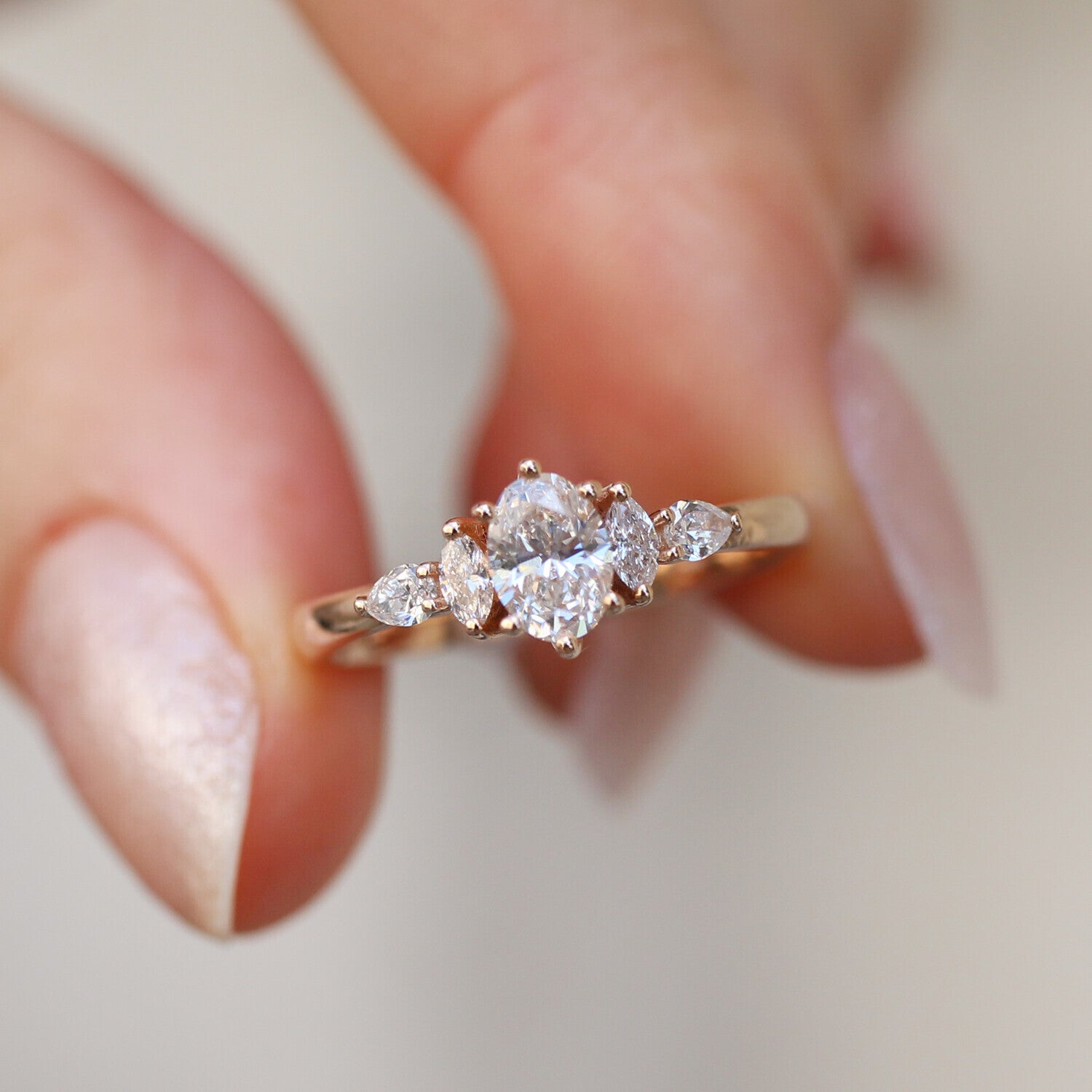 0.60 CT Vintage Diana Pırlanta Yüzük