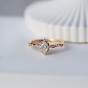 0.62 CT Özel Tasarım Mini Selius Pırlanta Yüzük