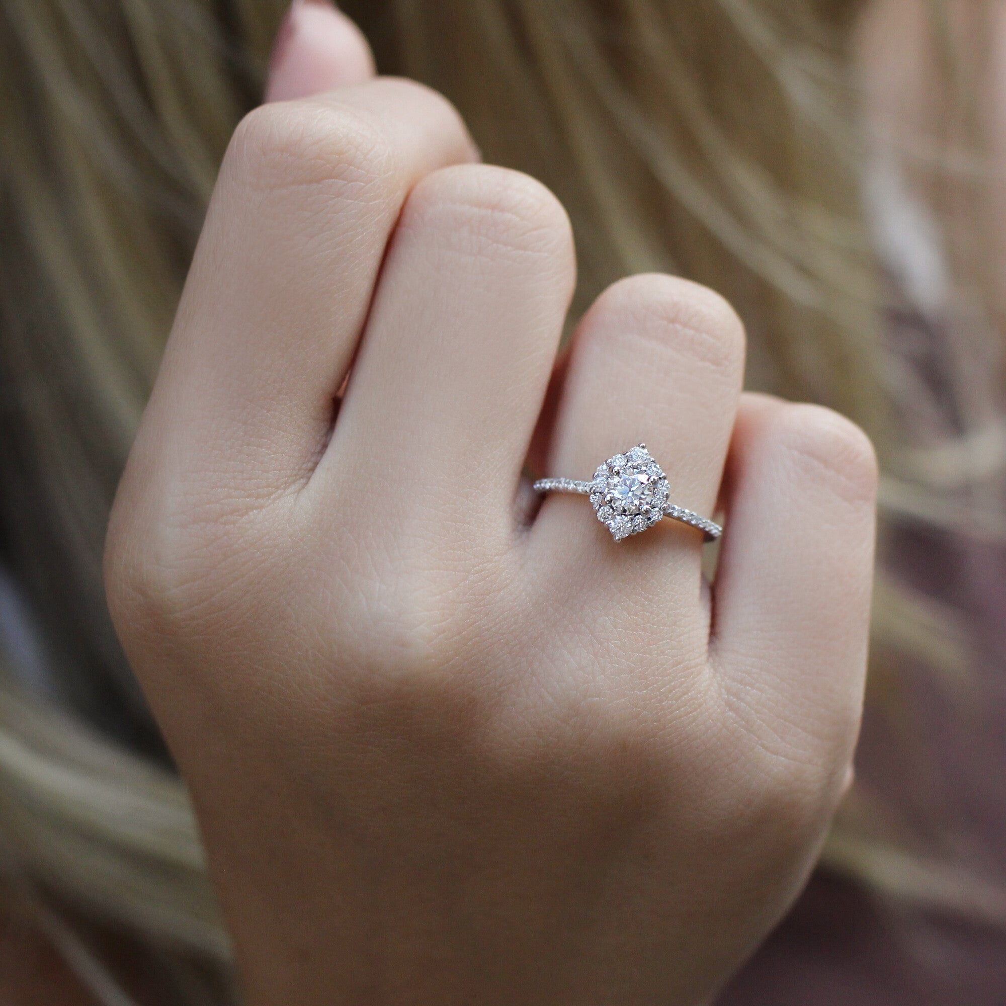 0.70 CT Özel Tasarım Lina Tasarım Pırlanta Yüzük