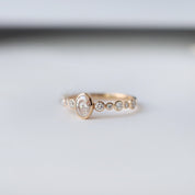 0.70 Karat Vintage Olivia Pırlanta Yüzük