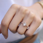 0.75 CT D VS2 HRD Sertifikalı Vintage Tasarım Aria Pırlanta Yüzük