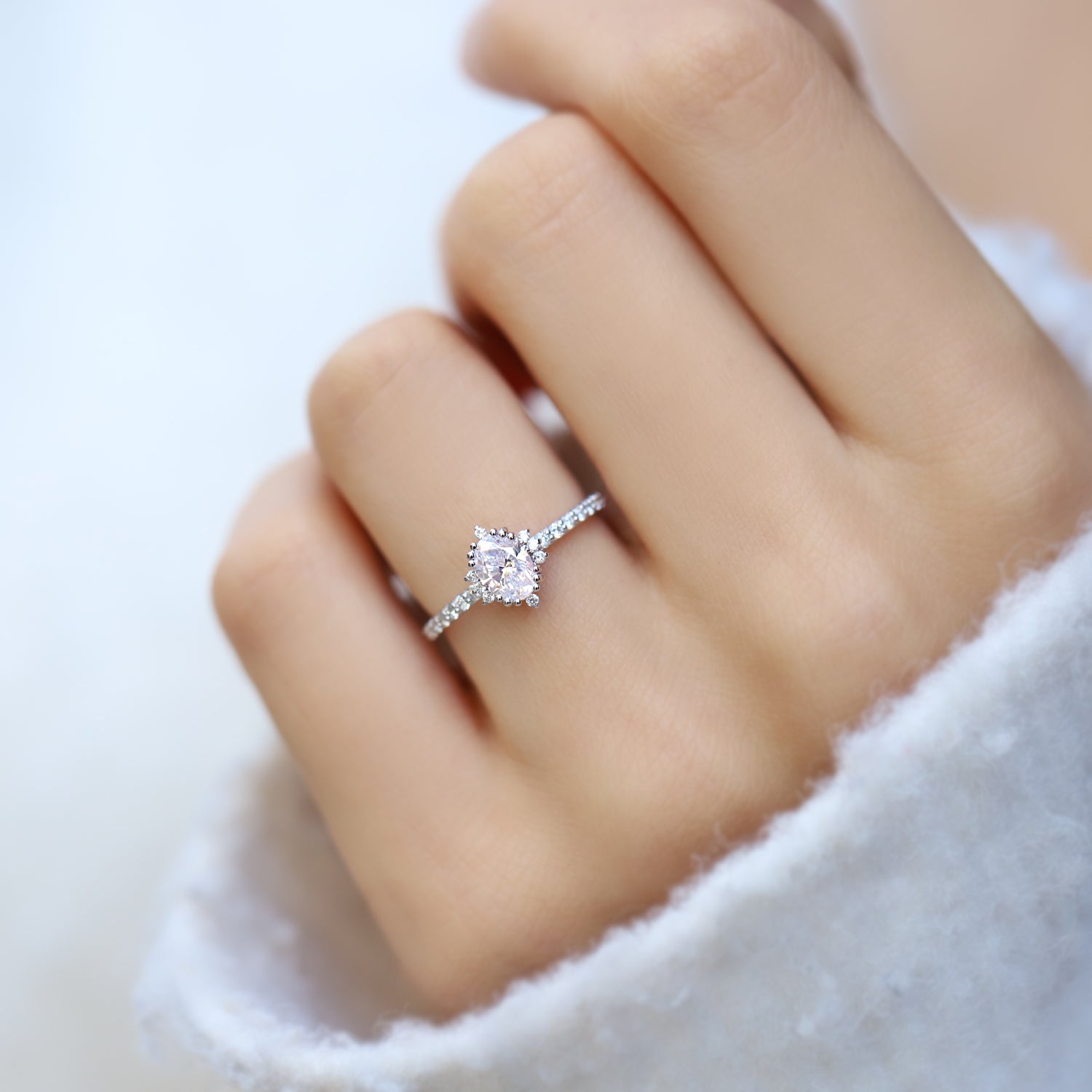 0.80 CT Vintage Elis Pırlanta Yüzük