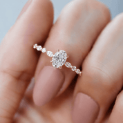 0.80 Karat E SI2 GIA Sertifikalı Vintage Elena Pırlanta Yüzük