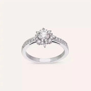 0.90 CT Pırlanta Taşlı Beyaz Altın Yüzük