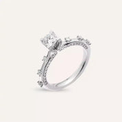 0.92 CT Pırlanta Taşlı Beyaz Altın Yüzük
