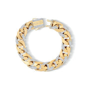 11 Mm Taşlı Piramit Gurmet Bileklik