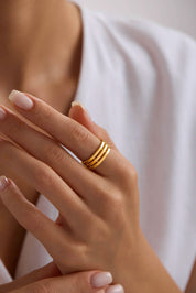 14 Ayar Ajda Altın Yüzük