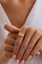 14 Ayar Ajda Altın Yüzük