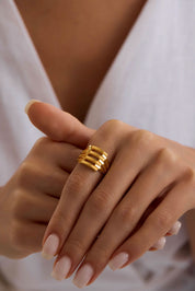 14 Ayar Ajda Altın Yüzük