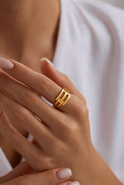 14 Ayar Ajda Altın Yüzük