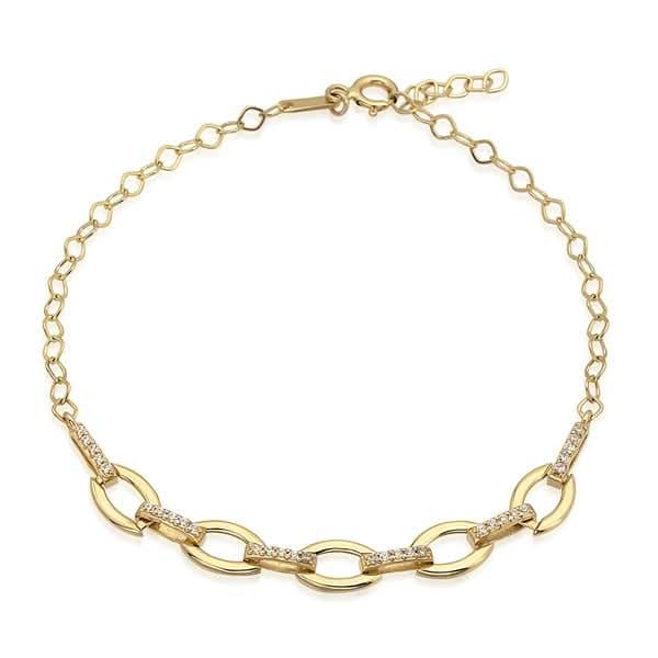 14 Ayar Altın Aura Bileklk